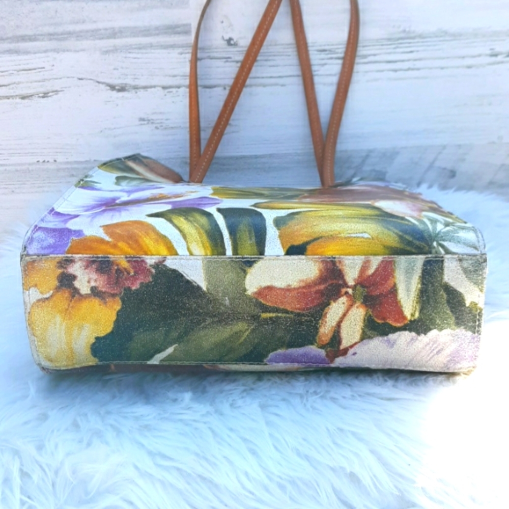 GUC CEONI PIERO LEATHER PAINTED BAG - Picture 4 of 13